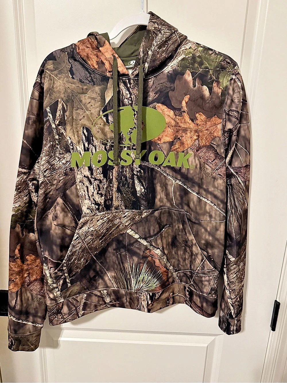 Mossy Oak Performance Fleece Logo Hoodie Camo Small